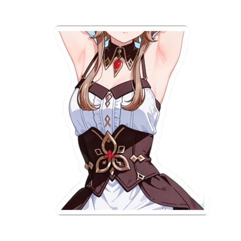 Sandrone Arms Up — Kiss-Cut sticker