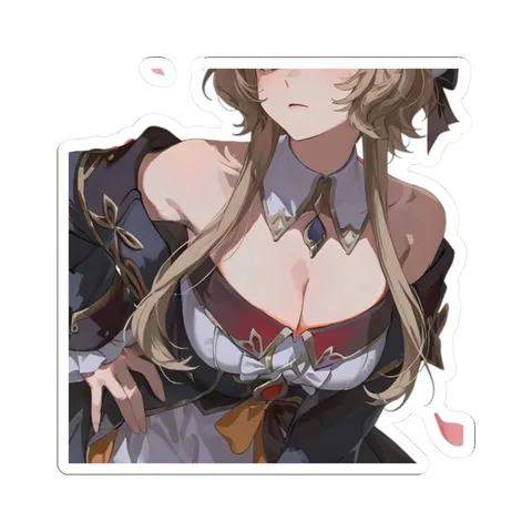Sandrone Hands On Hips — Kiss-Cut sticker