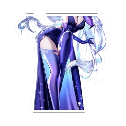 Skirk Purple Dress — Kiss-Cut sticker