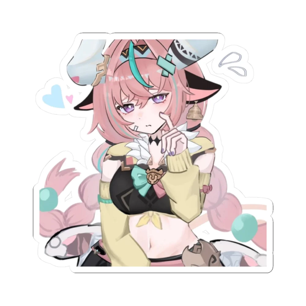 Varesa Scratching Cheek
