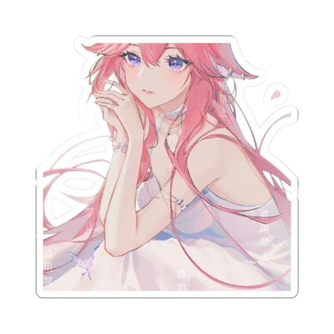 Yae Miko Elegant — Kiss-Cut sticker