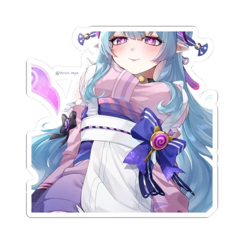 Yumemizuki Mizuki Blushing — Kiss-Cut sticker