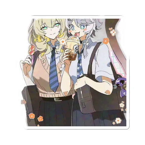 Aglaea and Cipher School Uniforms — Kiss-Cut sticker