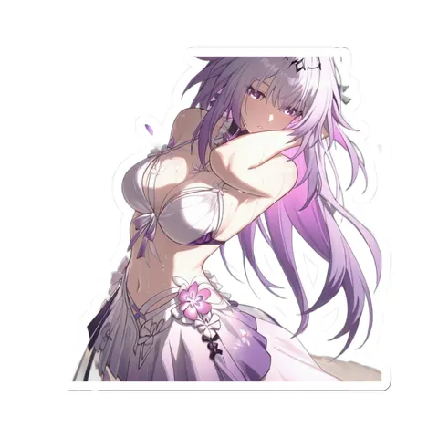 Castorice Beach Swimsuit — Sticker sticker
