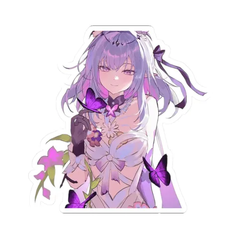 Castorice Butterfly Aura — Sticker sticker