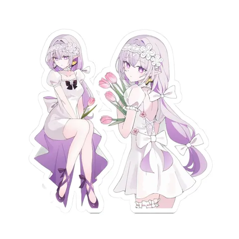 Castorice Holding Bouquet — Sticker sticker