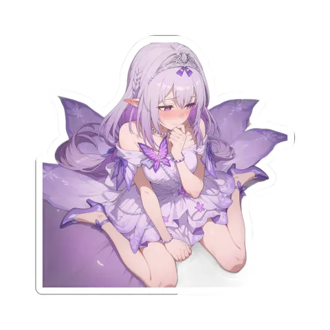 Castorice Lavender Outfit — Sticker sticker