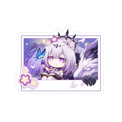 Castorice Photo Card — Kiss-Cut sticker