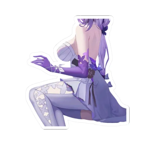 Castorice Sitting Feet — Kiss-Cut sticker