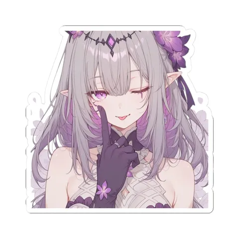 Castorice Silly Face — Kiss-Cut sticker