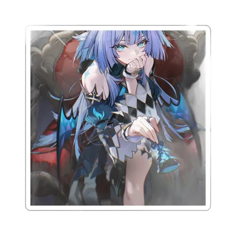 Cerydra Holding Chess Piece — Sticker sticker