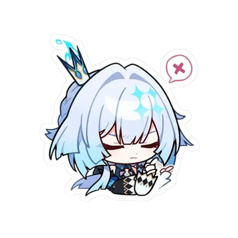 Chibi Cerydra Denied — Sticker sticker