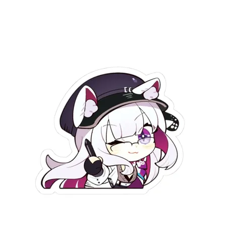 Chibi Nihilux Wink! — Sticker sticker