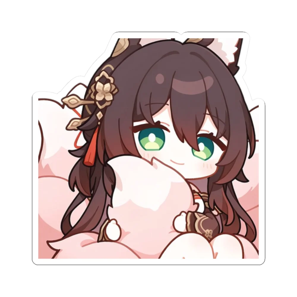Chibi Tingyun Hugging Tail