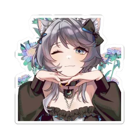 Cipher Black Outfit — Sticker sticker
