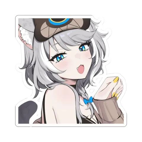 Cipher Cat Ears Sweater — Sticker sticker