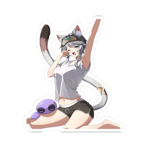 Cipher Comfy Outfit — Sticker sticker
