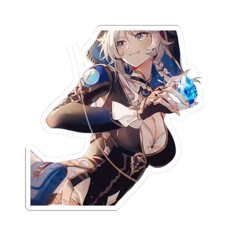 Cipher Holding Blue Gem — Sticker sticker