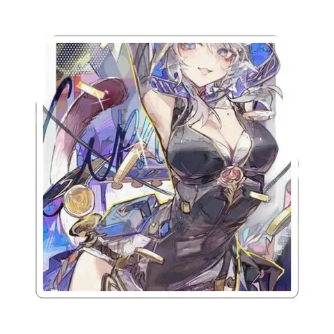 Cipher Hooded Outfit — Sticker sticker