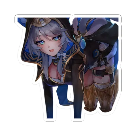 Cipher On All Fours — Kiss-Cut sticker