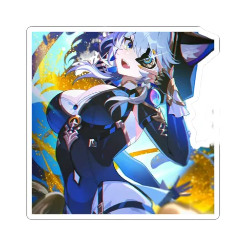 Cipher Steals Coin — Kiss-Cut sticker