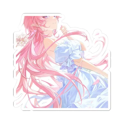 Cyrene Blue Dress — Sticker sticker