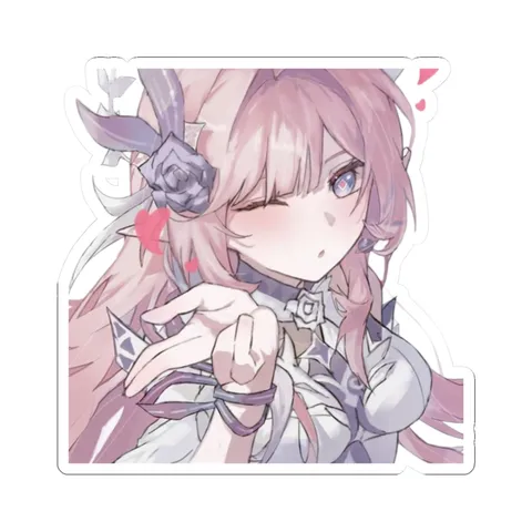 Cyrene Blowing Kiss — Kiss-Cut sticker