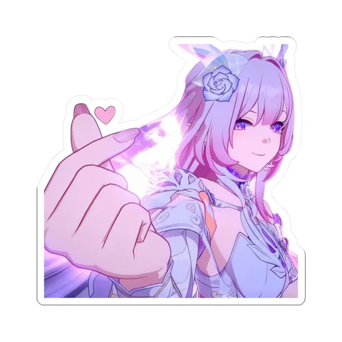 Cyrene Love Sign — Kiss-Cut sticker