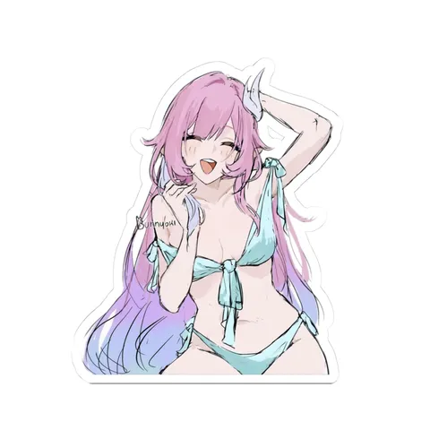 Cyrene Swimsuit — Kiss-Cut sticker