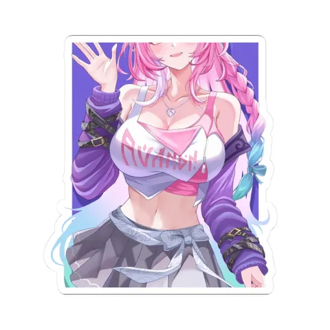 Cyrene Waving At You — Kiss-Cut sticker