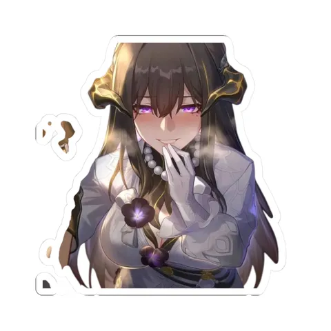Dahlia Blush — Kiss-Cut sticker