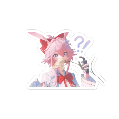 Evanescia Eating Plant — Sticker sticker