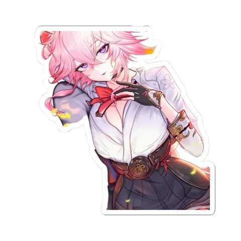 Evanescia Hand On Chest — Sticker sticker