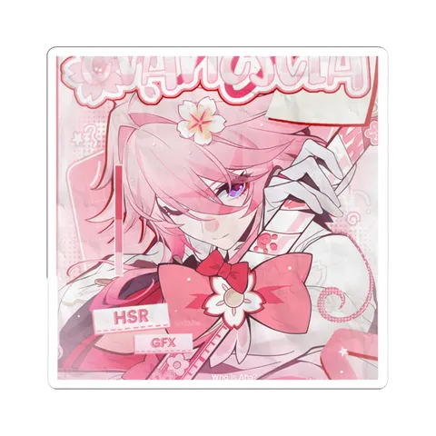 Evanescia Poster — Kiss-Cut sticker