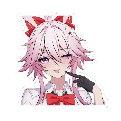 Evanescia Silly Face — Kiss-Cut sticker