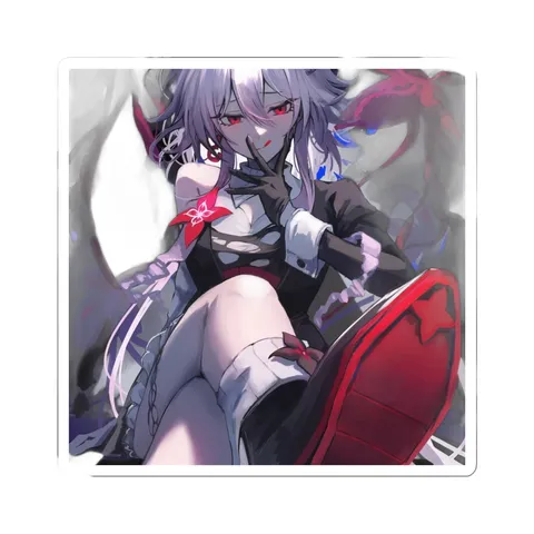 Evernight and March 7th Dark Outfit — Kiss-Cut sticker