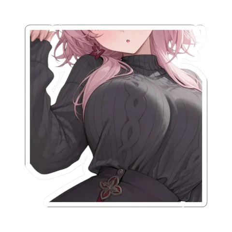 Evernight Black Cotton — Sticker sticker