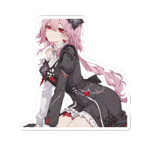 Evernight On Her Knees — Sticker sticker