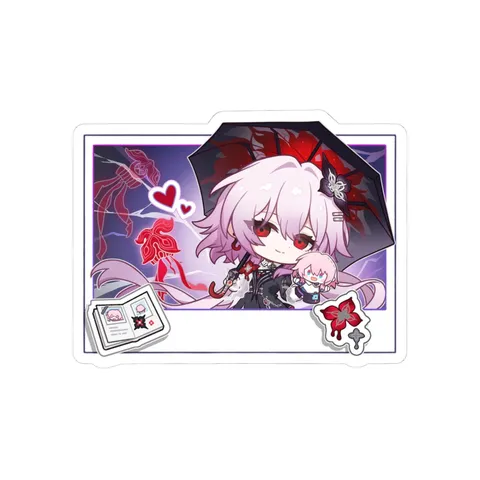 Evernight Photo Card — Sticker sticker