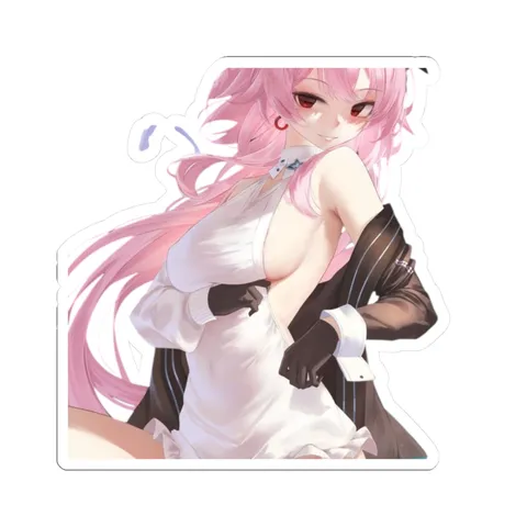 Evernight White Dress — Sticker sticker
