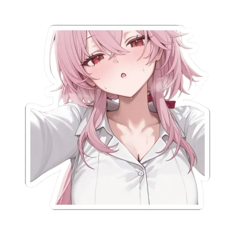Evernight White Shirt — Sticker sticker