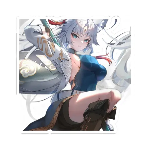 Feixiao Fox Eared — Kiss-Cut sticker