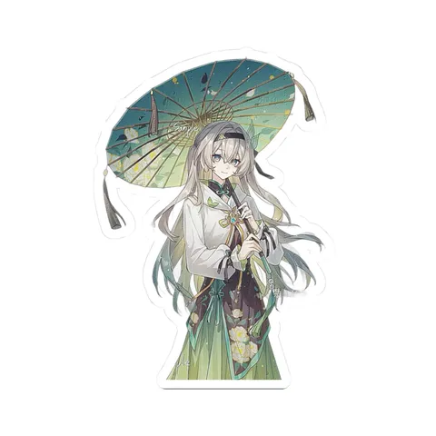 Firefly Holding Umbrella — Sticker sticker