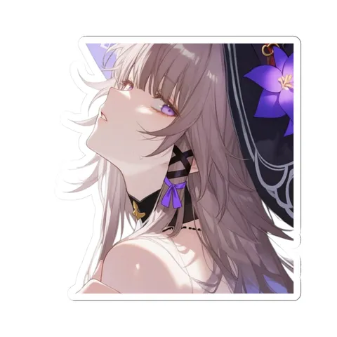 Herta Side Eye — Kiss-Cut sticker