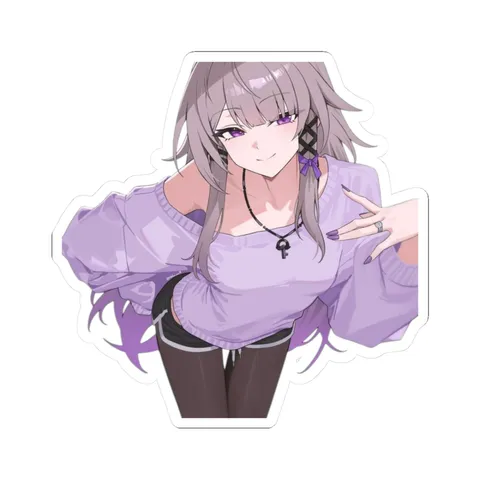 Herta Smile — Kiss-Cut sticker