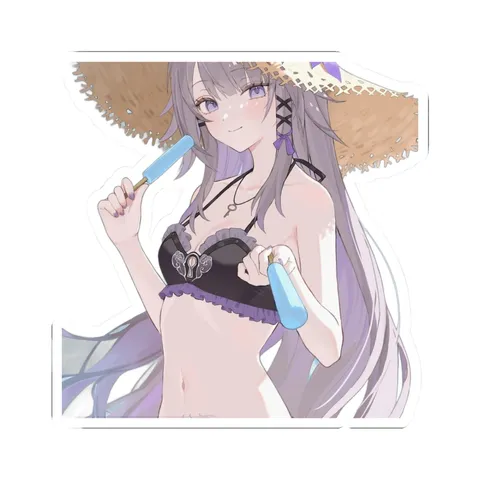 Herta Swimsuit Outfit — Kiss-Cut sticker