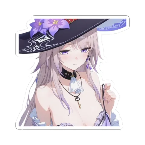 Herta Taking Off Straps — Kiss-Cut sticker