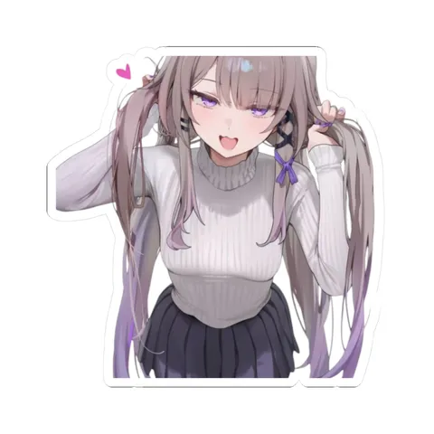 Herta Twintailed — Kiss-Cut sticker