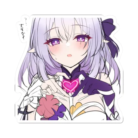 Castorice Heart Sign — Kiss-Cut sticker