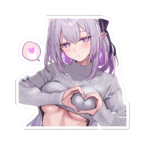 Castorice Heart — Kiss-Cut sticker